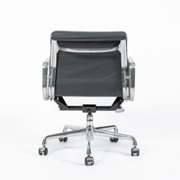 Eames for Herman Miller Gray Leather Office Chair 2000s