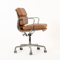 Eames for Herman Miller Brown Leather Office Chair 2000s