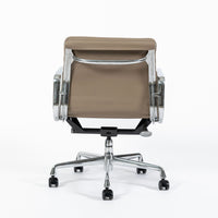 Eames for Herman Miller Taupe Tan Leather Office Chair 2000s