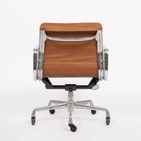 Mid Century Brown Leather Office Chair by Eames for Herman Miller 2000s