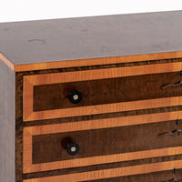 Vintage Mid Century Swedish Three Drawer Dresser