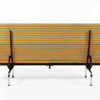 Mid Century Eames Herman Miller Sofa Compact, Alexander Girard Maharam Fabric, 2 Available