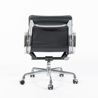 Eames for Herman Miller Soft Pad Black Leather Desk Chair 2000s
