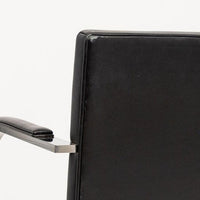 Mid Century Black Brno Chairs by Mies van der Rohe for Knoll Set of 4