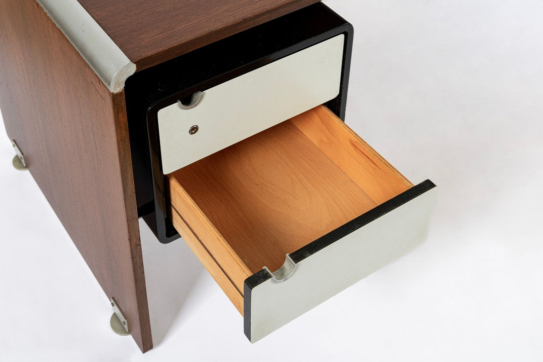 Rare Mid Century French Modern AR180 Desk by Alain Richard 1970s