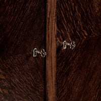 Antique French Art Deco Wood Parquetry Sideboard Cabinet by Adolphe Chanaux (attr)