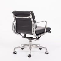 Eames Herman Miller Black Leather Desk Chair Soft Pad 2001