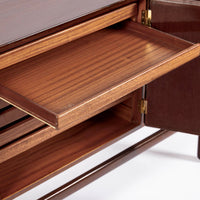Mid Century Danish Wood Sideboard Cabinet or Credenza by Ole Wanscher