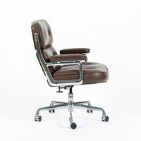 Eames Herman Miller Time Life Brown Leather Office Chair 2017
