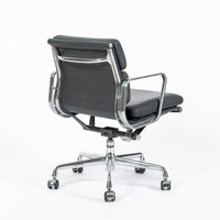 Eames for Herman Miller Gray Leather Office Chair 2000s