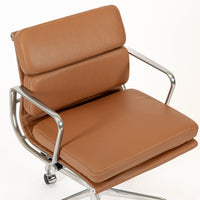 Eames for Herman Miller Brown Leather Office Chair 2000s