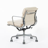 Eames for Herman Miller Tan Cream Office Chair in Schumacher VEGAN Suede