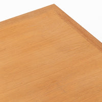 Mid Century Danish Square Oak Wood Coffee Table by Borge Mogensen