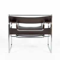 Mid Century Brown Wassily Chair by Marcel Breuer for Stendig 1960s, 2 Available