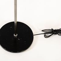 Vintage Mid Century Italian Silver Chrome Floor Lamp by Arteluce (attr)