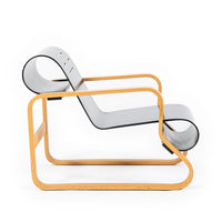 Vintage Paimio #41 Plywood Armchair by Alvar Aalto for Artek