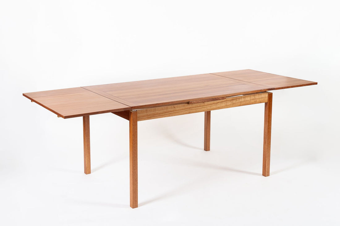 Mid Century Danish Modern Teak Extension Dining Table
