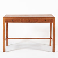 Exceptional Mid Century Danish Teak Writing Desk with Hutch