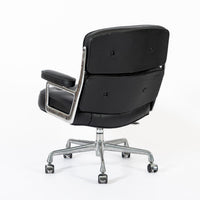 Eames Herman Miller Time Life Black Leather Office Chair