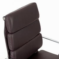 Eames for Herman Miller Tall Dark Purple Desk Chair