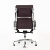 Eames for Herman Miller Tall Dark Purple Desk Chairs Set of 2