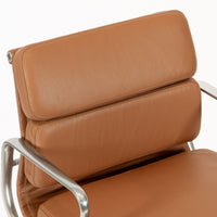 Eames for Herman Miller Brown Leather Office Chair 2000s