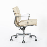 Eames for Herman Miller Tan Cream Office Chair in Schumacher VEGAN Leather