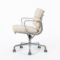 Eames for Herman Miller Tan Cream Office Chair in Schumacher VEGAN Suede
