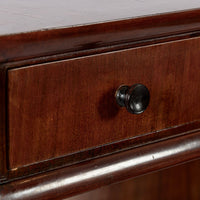 Antique Italian Art Deco Wood Sideboard Credenza or Bar Cabinet 1940s