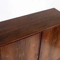 Large Mid Century Danish Modern Rosewood Cabinet 1960s