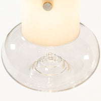 Mid Century Swedish Modern Glass Pendant Lamp by Orrefors