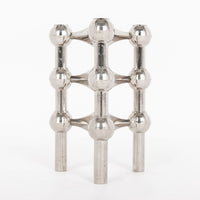 Mid Century Silver Candleholders by BMF Nagel Quist