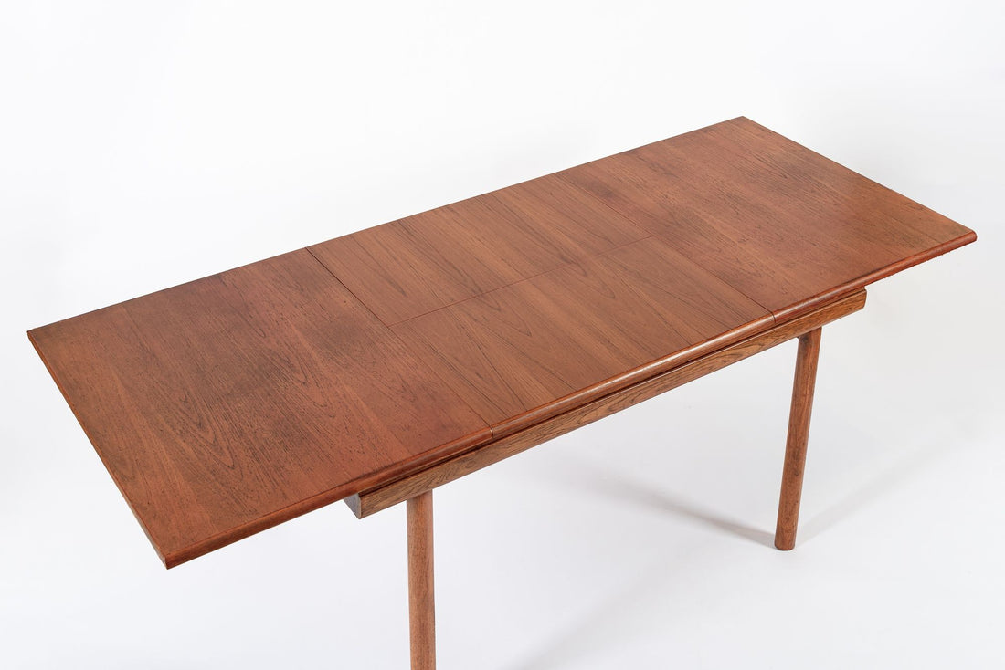 Mid Century English Teak Extension Dining Table by White & Newton