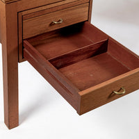 Danish Mahogany Executive Desk by Søborg Møbler, Mid Century Modern Desk, 2 Matching Avail