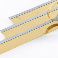 Large Vintage Mid Century Metal Ribbon Wall Art Sculpture by Curtis Jere 1980s