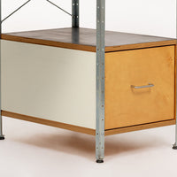 Mid Century Plywood Desk Unit by Eames for Herman Miller