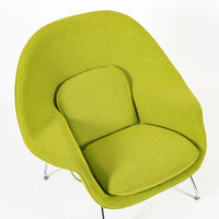 Early Restored Mid Century Green Womb Lounge Chair by Saarinen for Knoll, Multiples/Custom Available