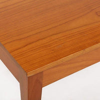 Antique French Art Deco Cherry Wood Writing Desk Table by Jacques Quinet