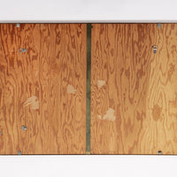 Vintage Gold Solid Brass Large Hanging Wall Mirror