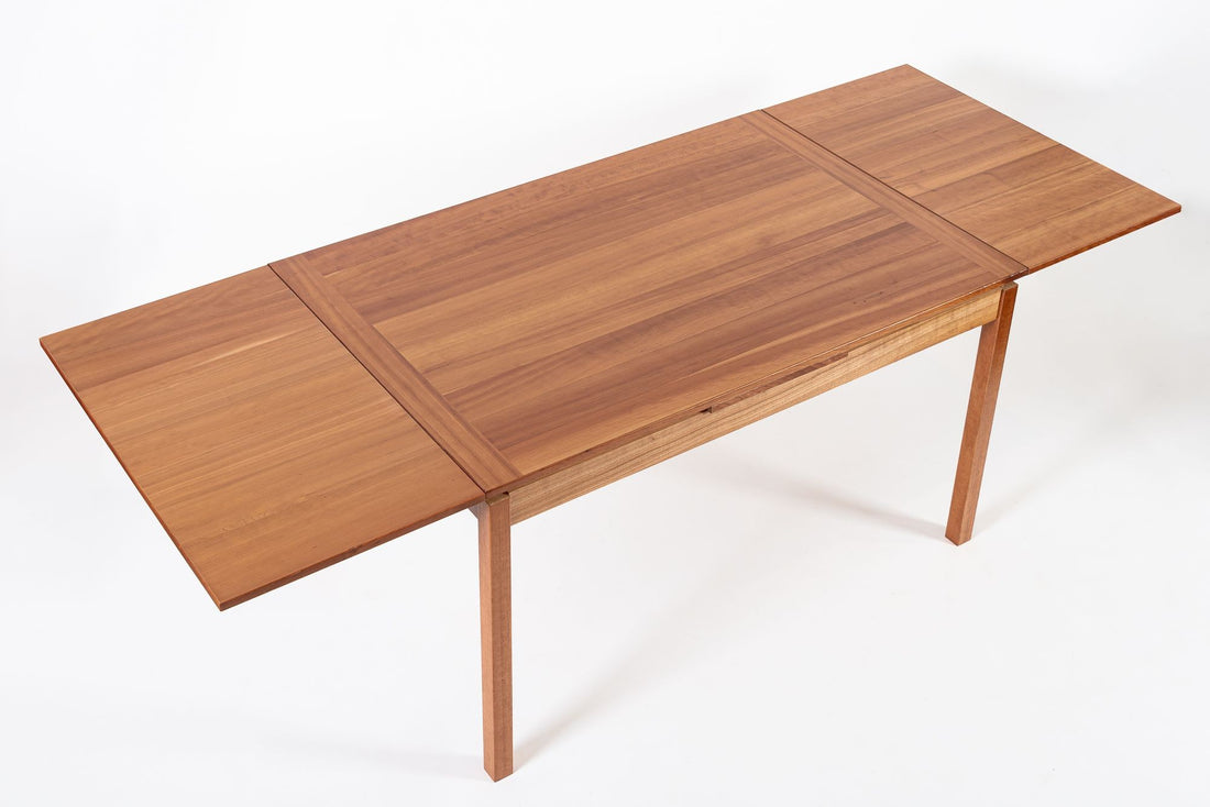 Mid Century Danish Modern Teak Extension Dining Table