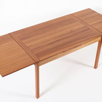 Mid Century Danish Modern Teak Extension Dining Table
