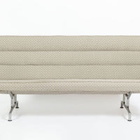 Vintage Mid-Century Modern Eames Model 3473 Tan Sofa for Herman Miller, 1960s