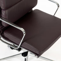 Eames for Herman Miller Tall Dark Purple Desk Chair
