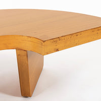 Mid Century Mahogany Wood Nuclear Coffee Table by Harvey Probber