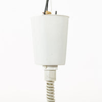 Mid Century Swedish Modern Glass Pendant Lamp by Orrefors