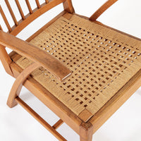 Vintage Mid Century Dutch Wooden Lounge Chairs by Vero Stoel