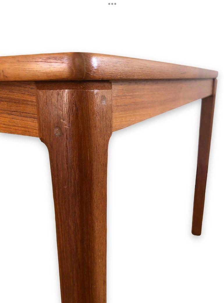 Mid Century Swedish Teak Wood Side Table by Albert Larsson