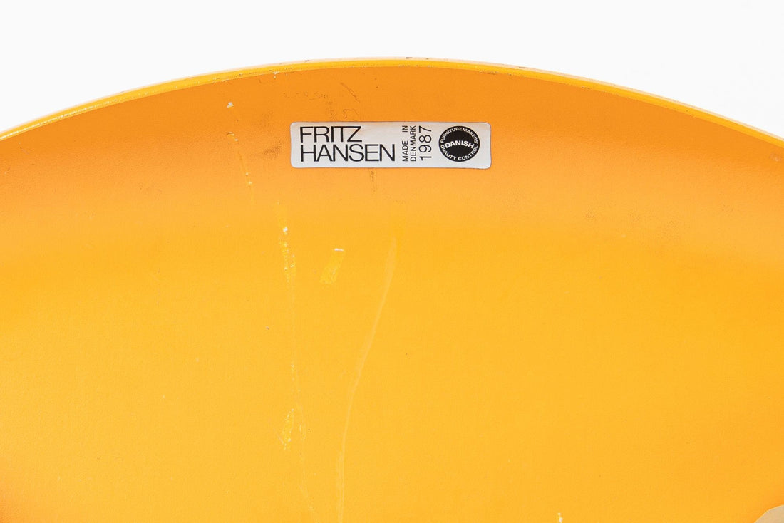 Danish Modern Dining Chairs Series 7 by Arne Jacobsen for Fritz Hansen