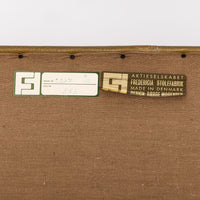 Mid Century Danish Green Leather Lounge Chair by Borge Mogensen