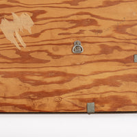 Vintage Gold Solid Brass Large Hanging Wall Mirror